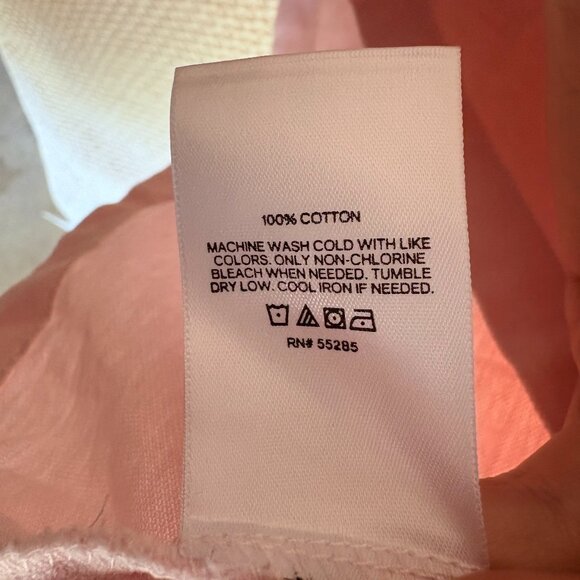 Express Men's Light Pink Cotton Polo Tee - Picture 7 of 9